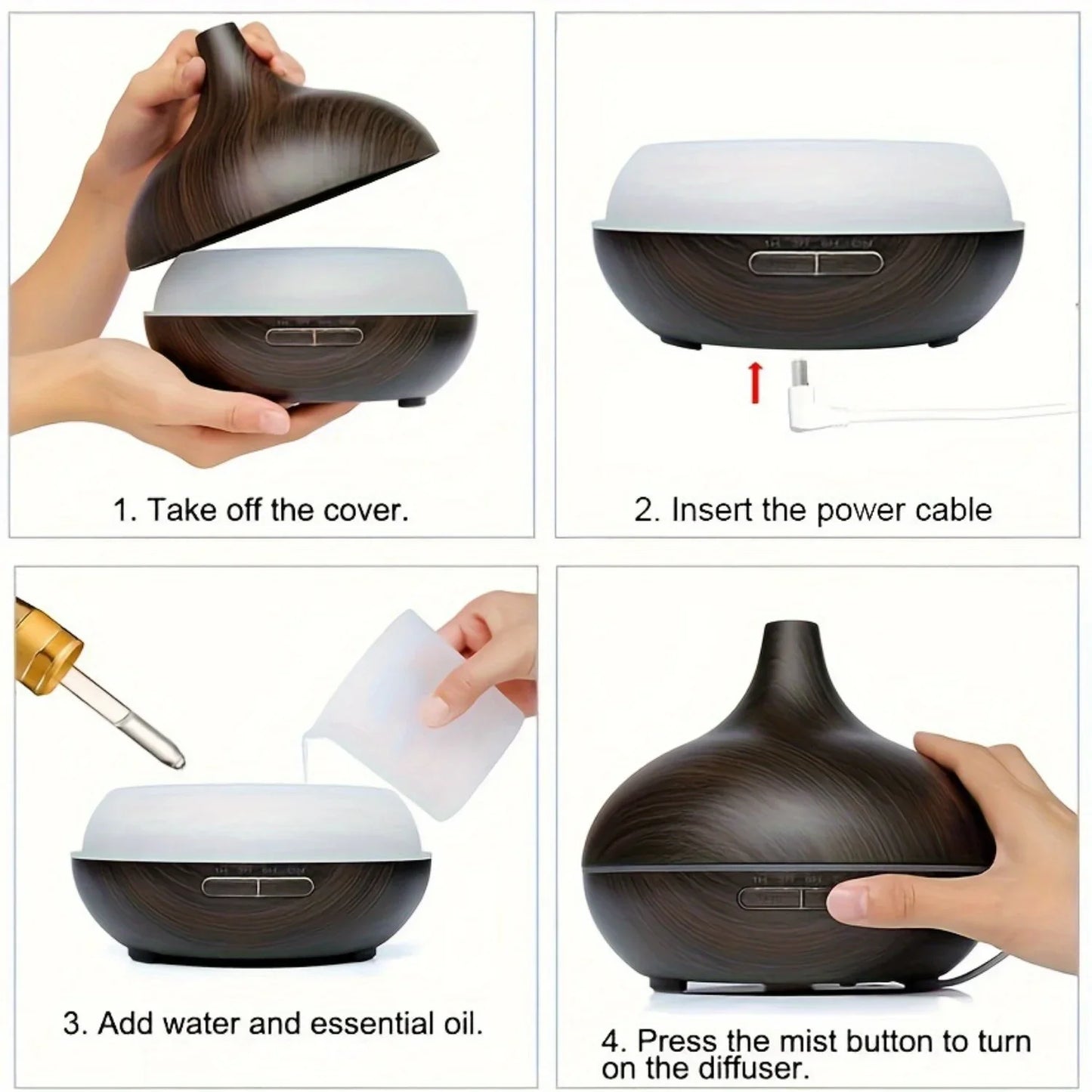 Essential Oil Aroma Diffuser