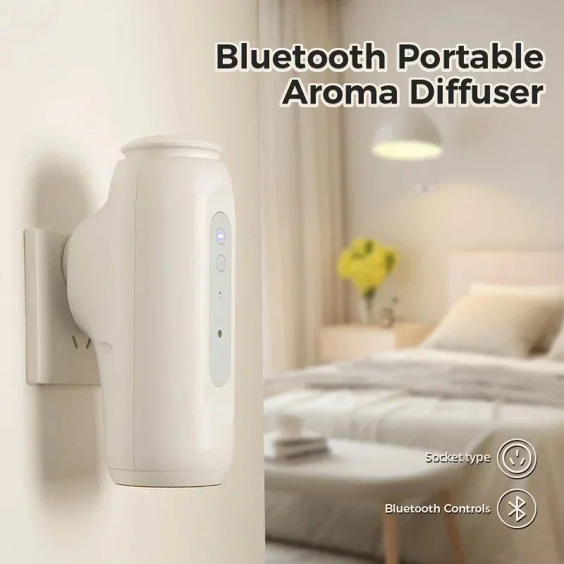 Namste 300m³ Bluetooth Wall mounted Perfume Home fragrance Aroma diffuser Essential oil Smell distributor Air freshener favoring