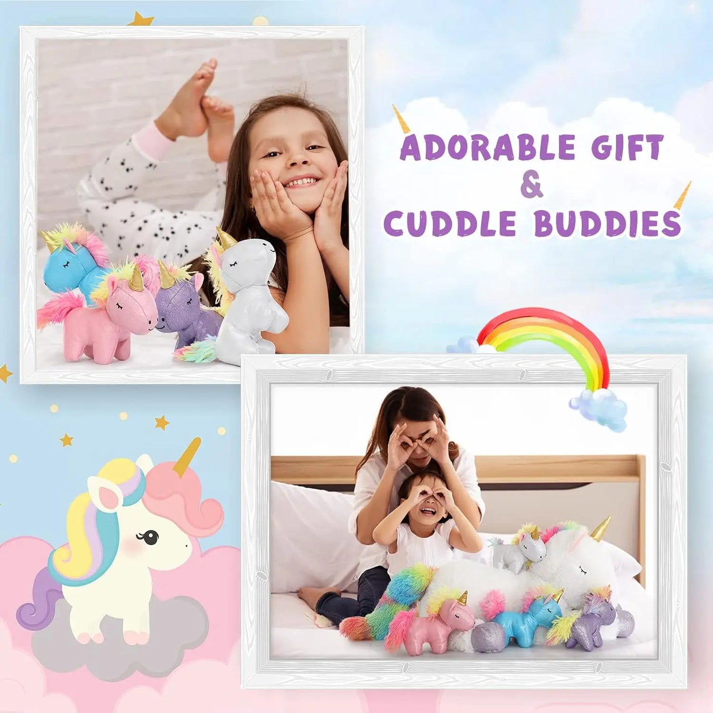 22'' Unicorn Stuffed Animal for Girls