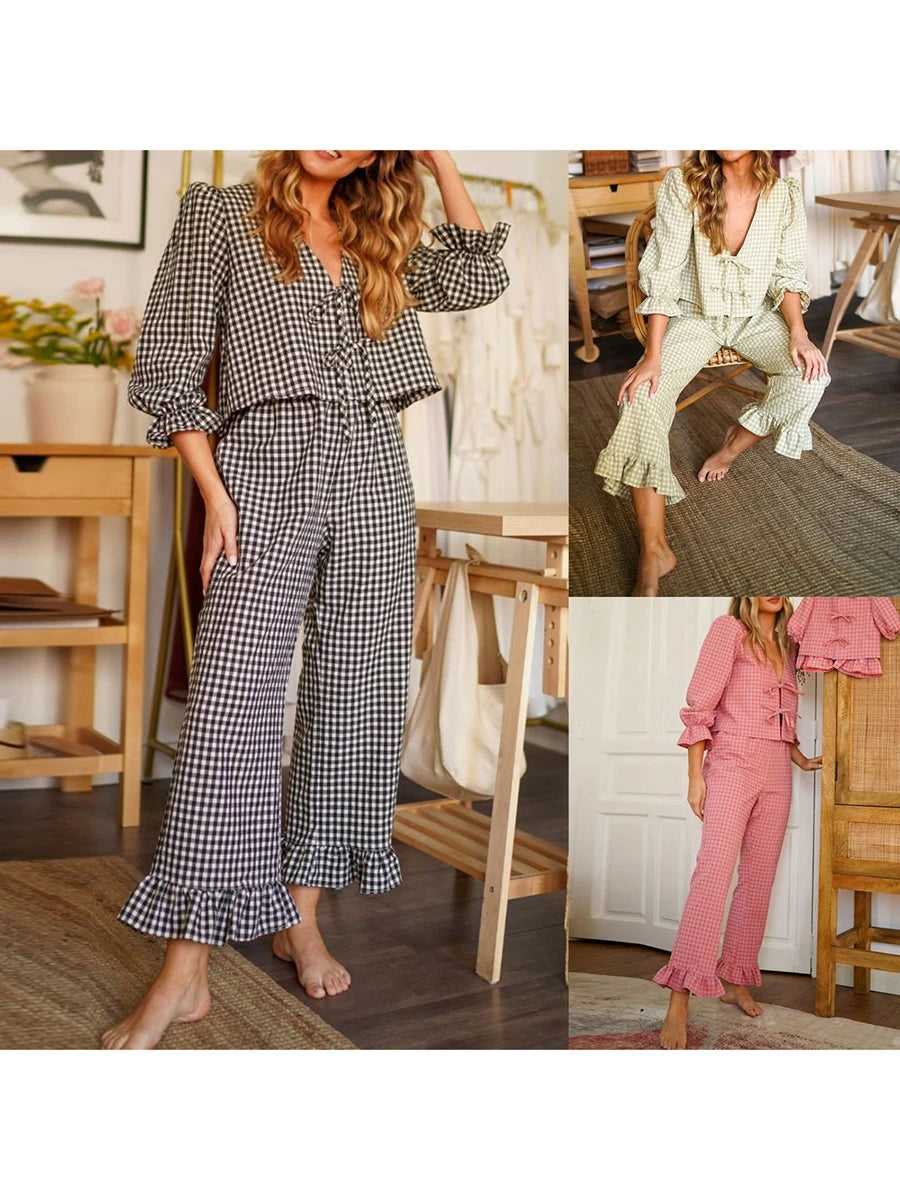 Elegant 2-Piece Floral Print
