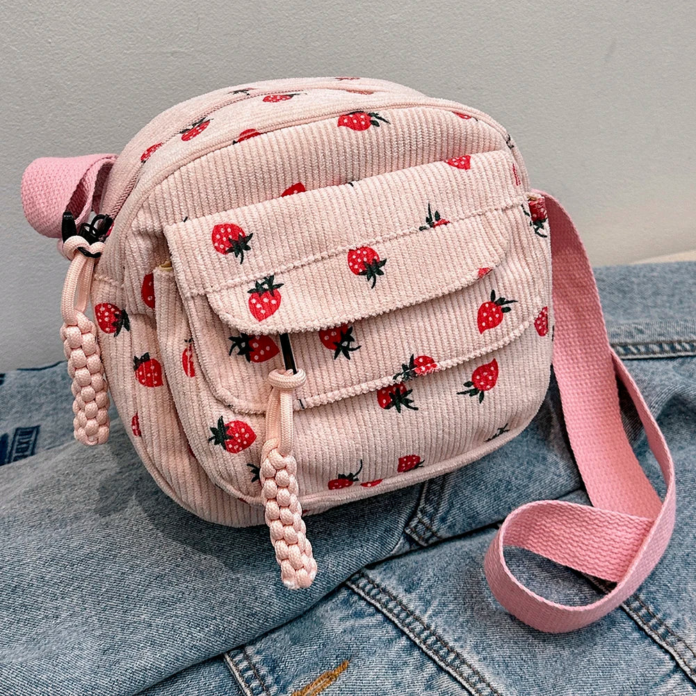 Cute Strawberry Shoulder Bag