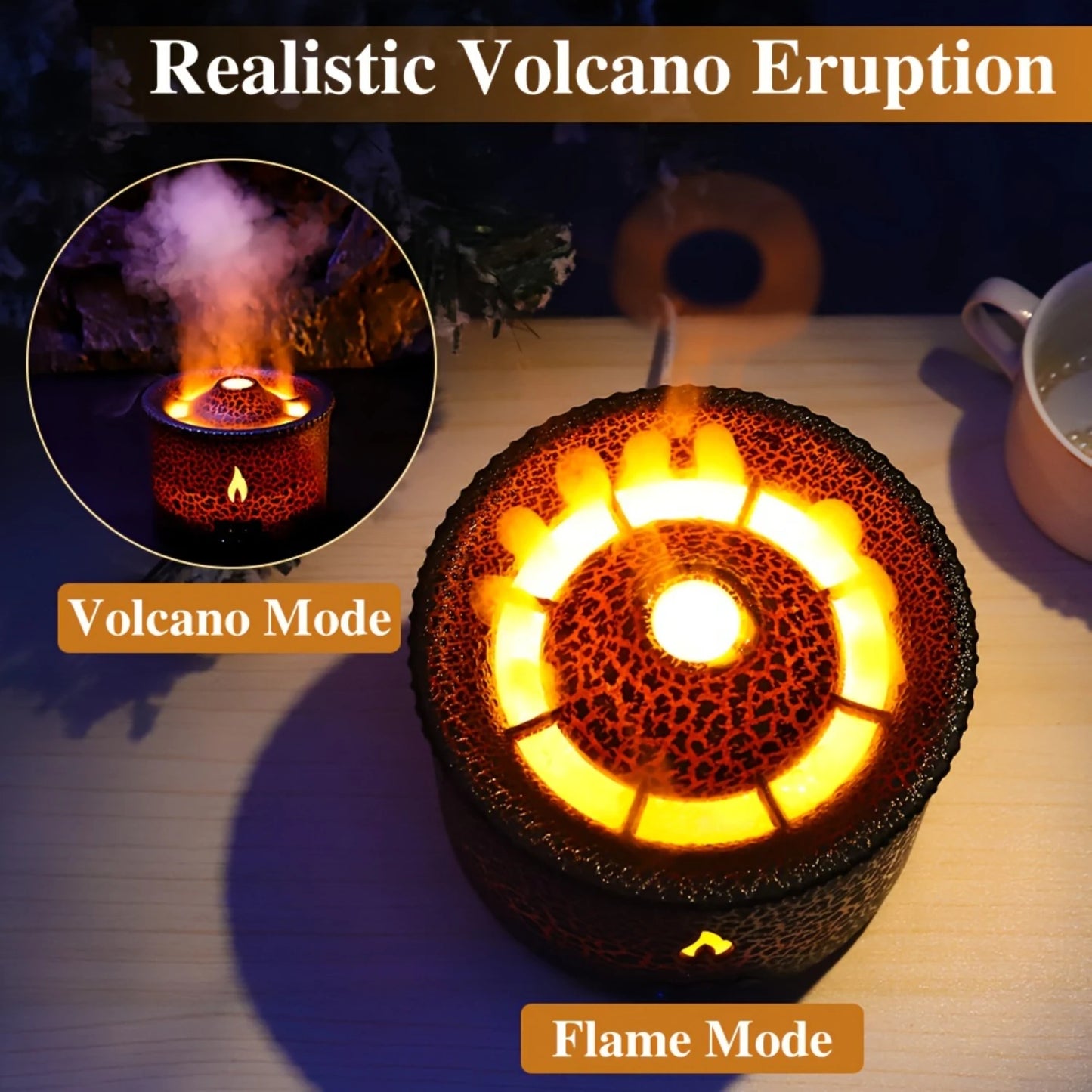 Volcanic Flame Diffuser