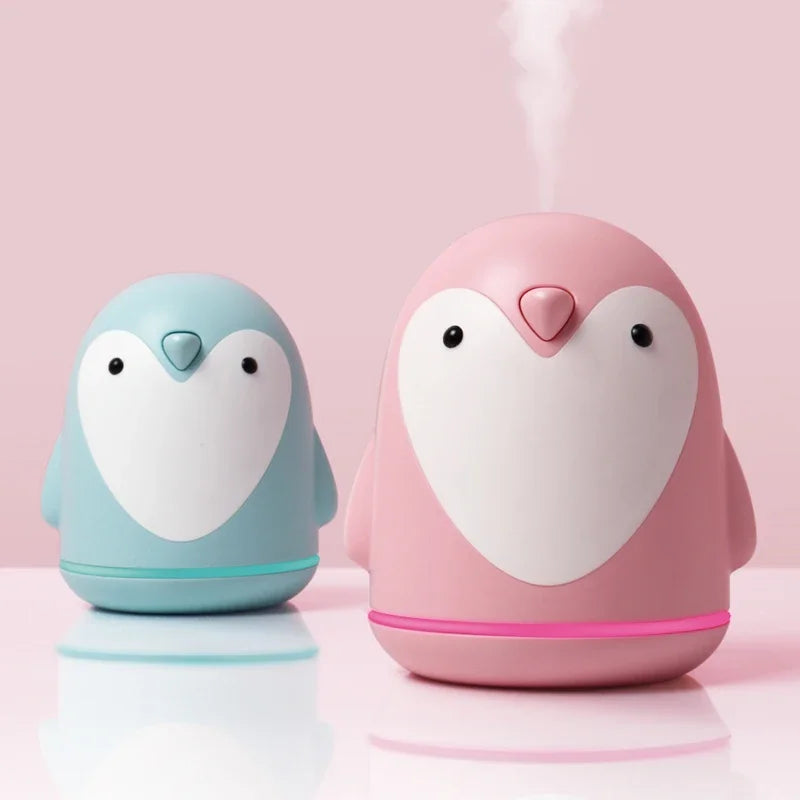 220ml Penguin USB Air Diffuser for Home Office Car - Essential Oil Aroma Humidifier Mist Maker Cute humidifier Difusor Diffusers