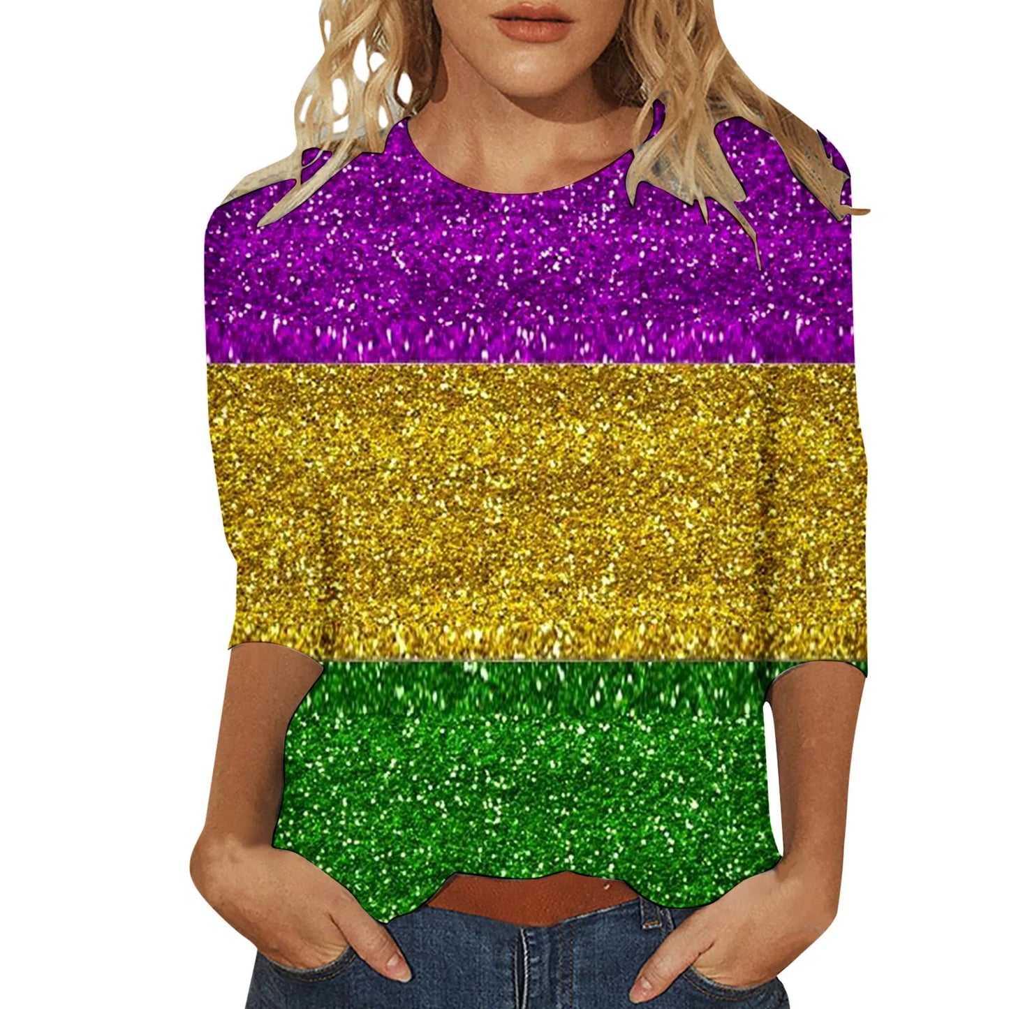 Carnival Printed Women Casual T-Shirts