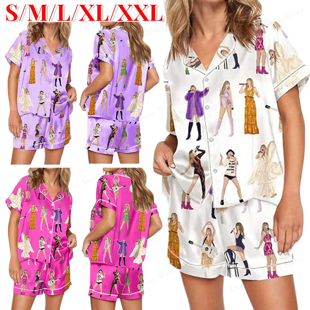 Summer Sleepwear 2 Piece Set