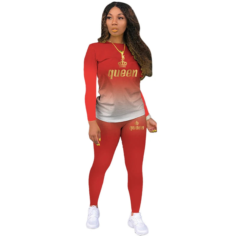 Casual Sport Suit Spring Autumn Jogging Suit