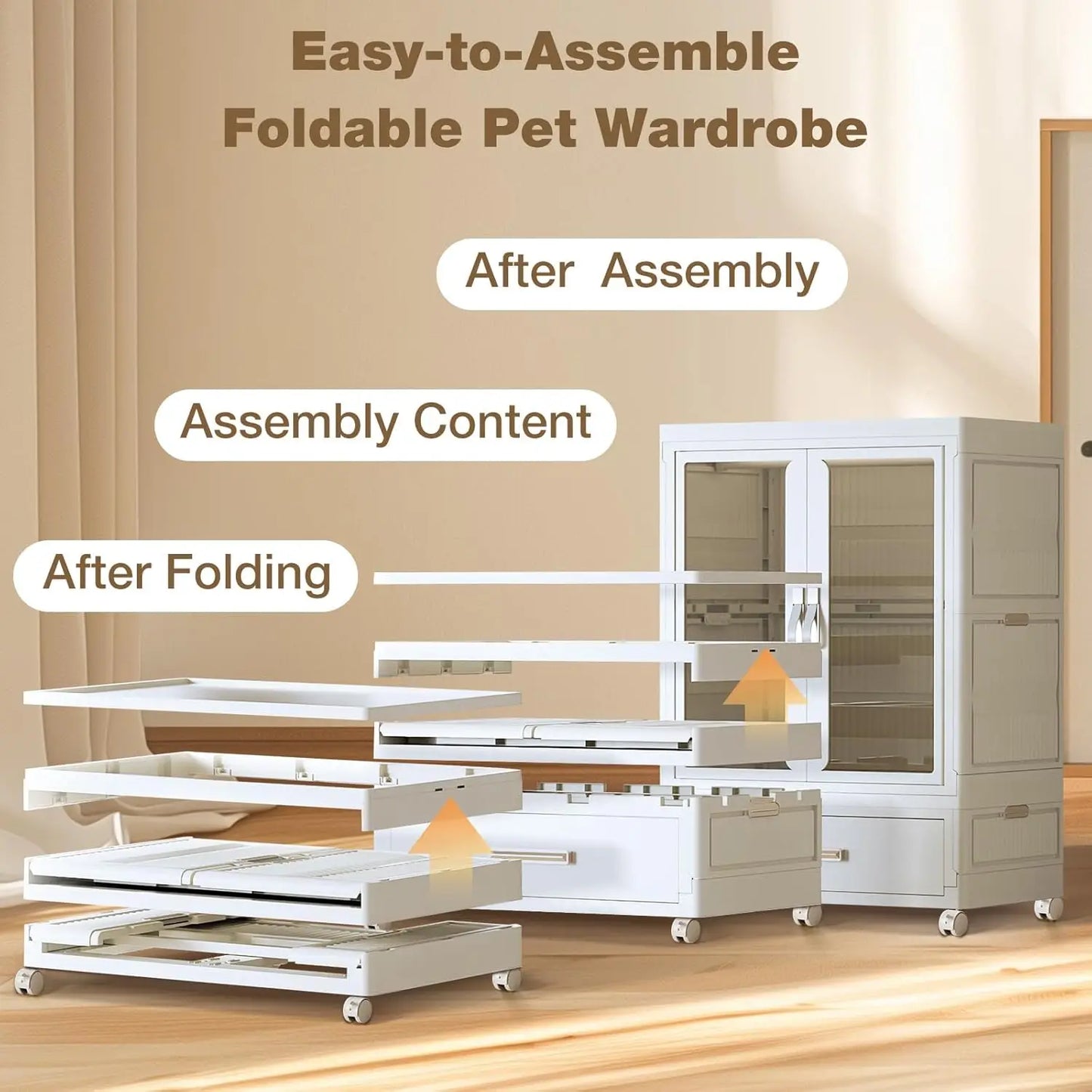 Pet Wardrobe Closet,