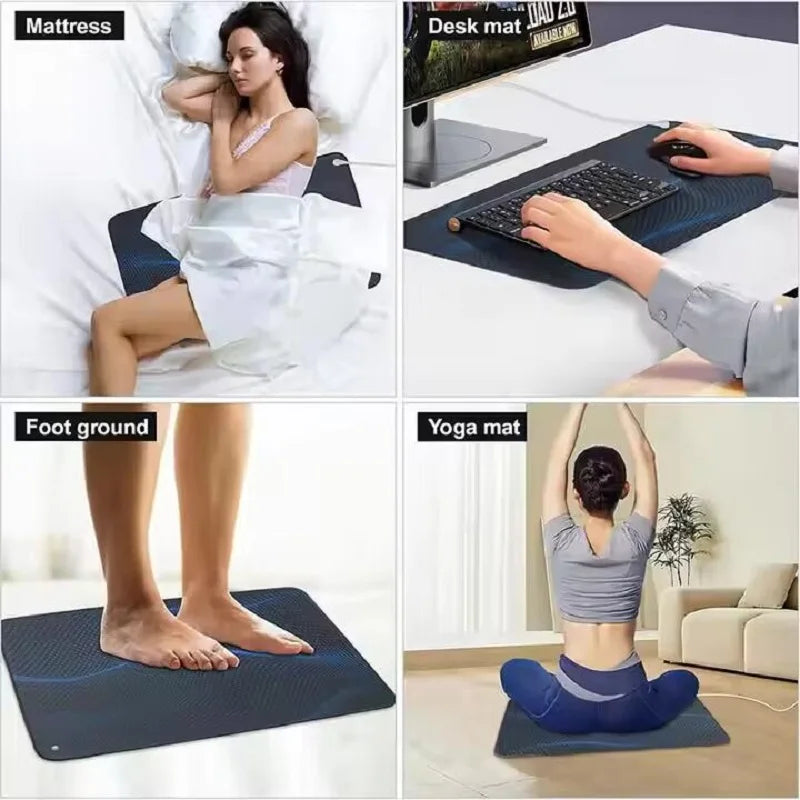 60X90CM Earthing&Grounding Yoga Mat