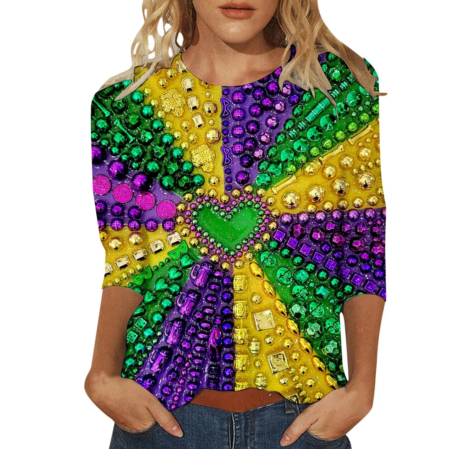 Carnival Printed Women Casual T-Shirts