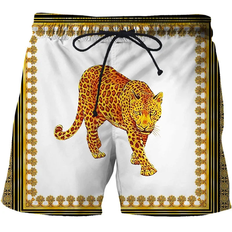 Summer Sports Surfing 3d Casual Shorts