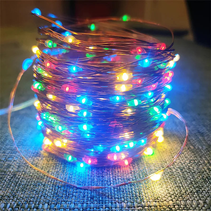 Solar LED Fairy Lights With 100 LEDs For Outdoor Decor