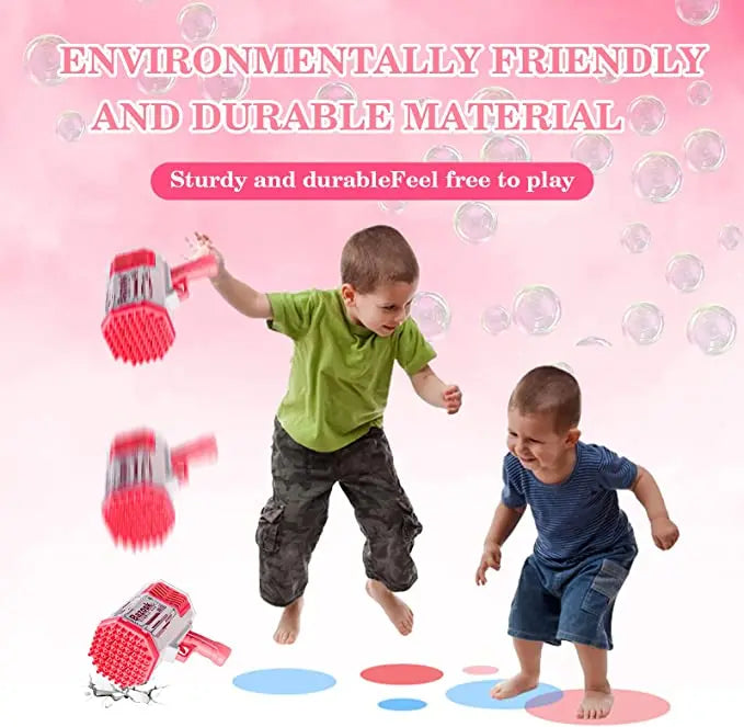 Bubble Gun Kids Toys Rocket