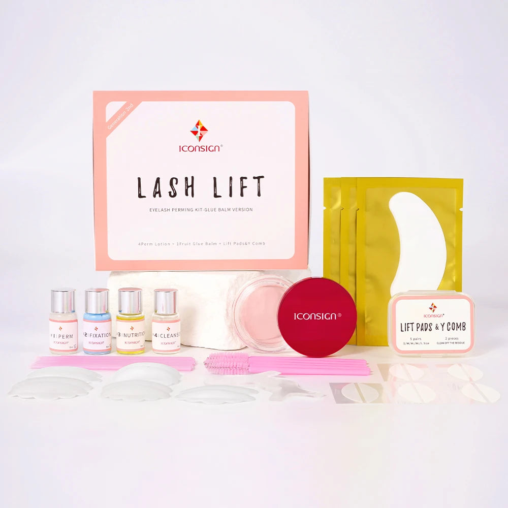 Glue Balm Lash Lift Kit Eyelash Curling Eye Lash