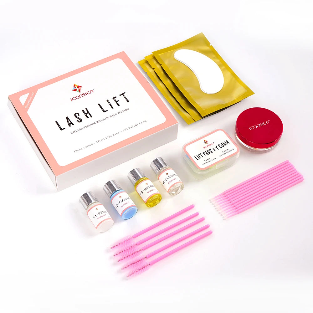 Glue Balm Lash Lift Kit Eyelash Curling Eye Lash