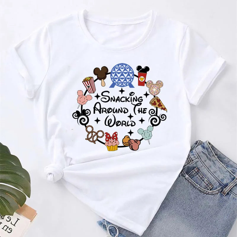 Female T-shirt Casual Tops