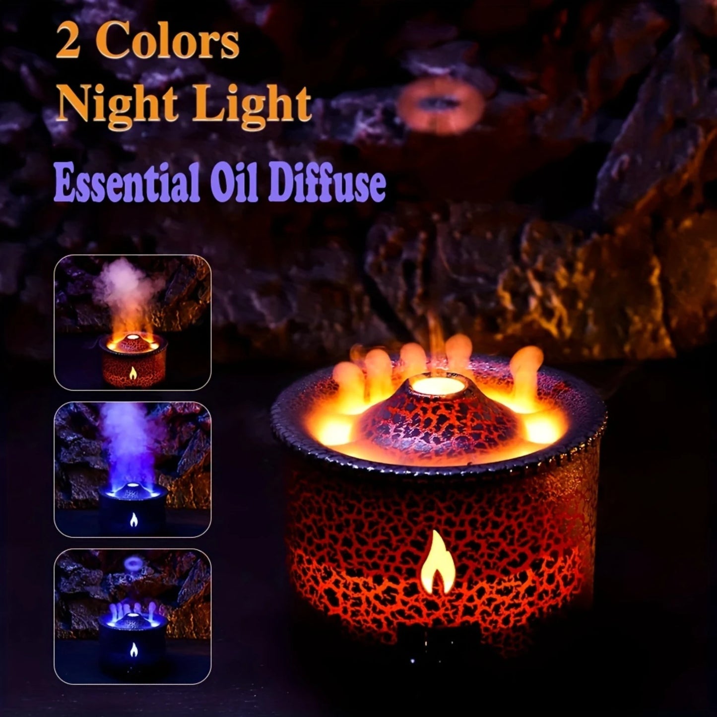 Volcanic Flame Diffuser