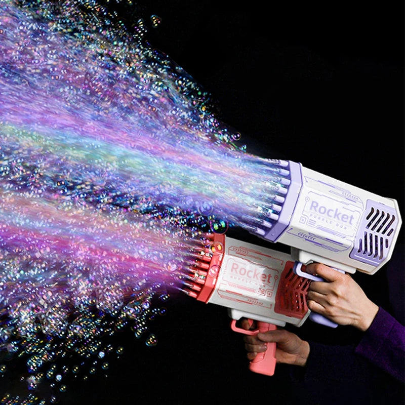 Bubble Gun Kids Toys Rocket