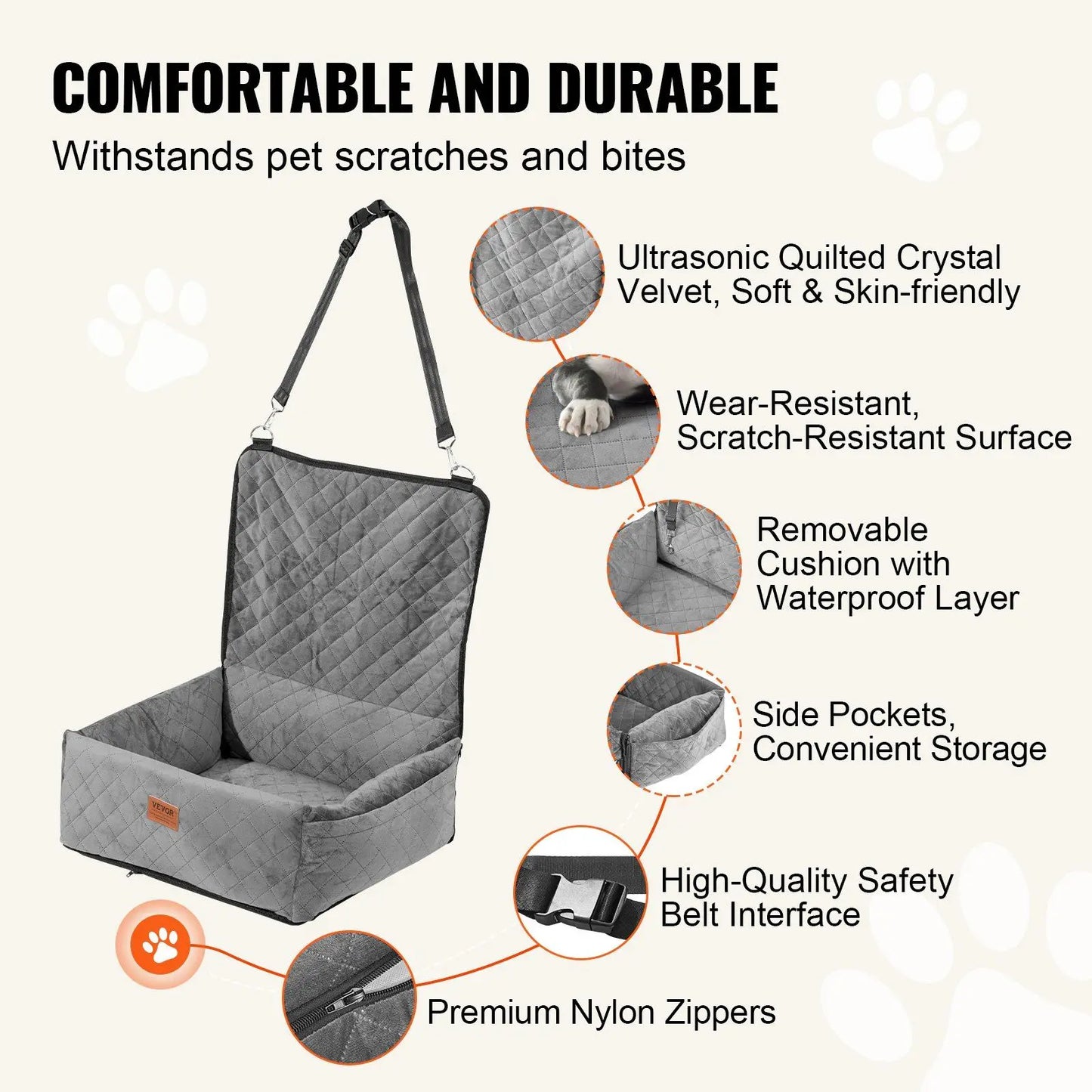 Dog Booster Car Seat