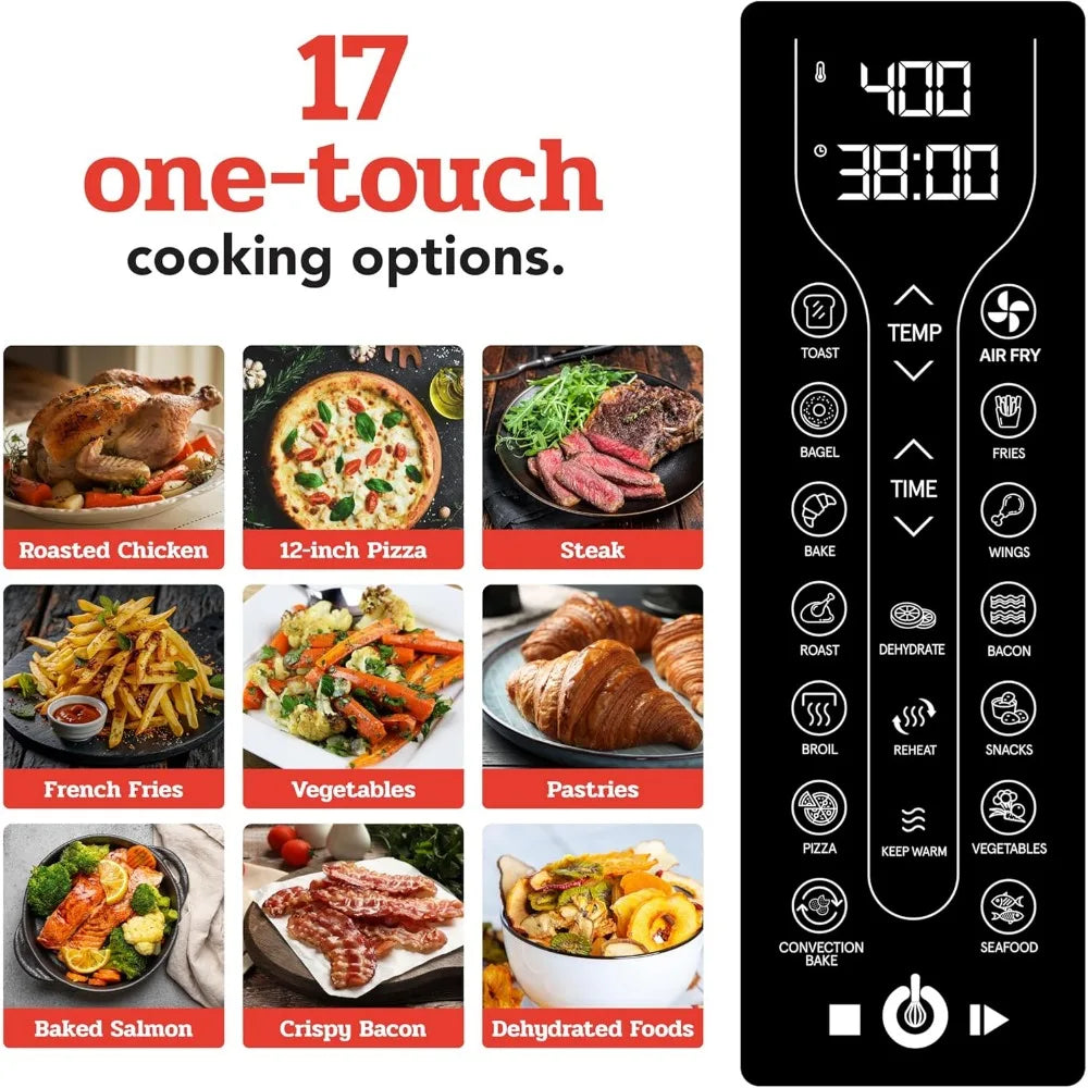 Oven Air Fryer Combo 17 cooking presets
