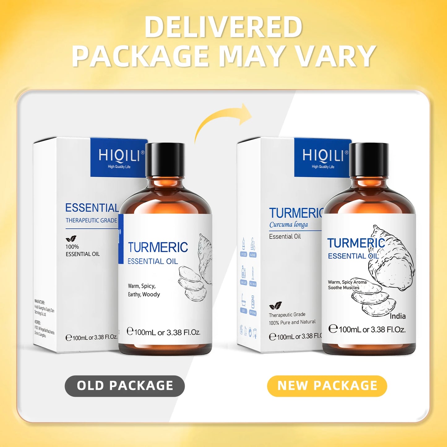 100ML Turmeric Essential Oils