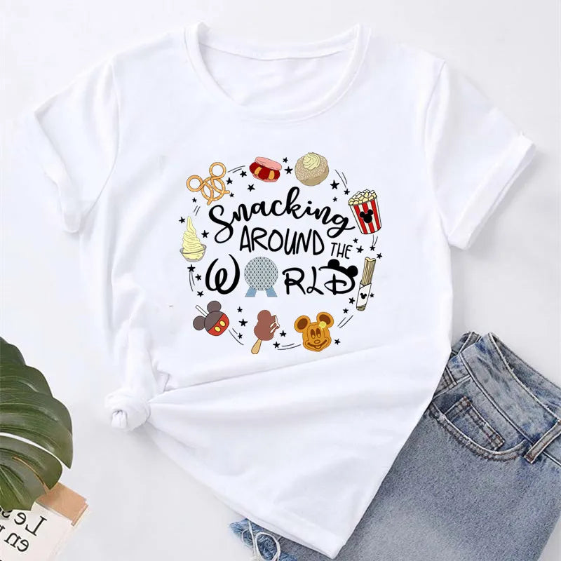 Female T-shirt Casual Tops