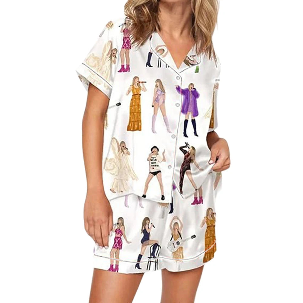 Summer Sleepwear 2 Piece Set