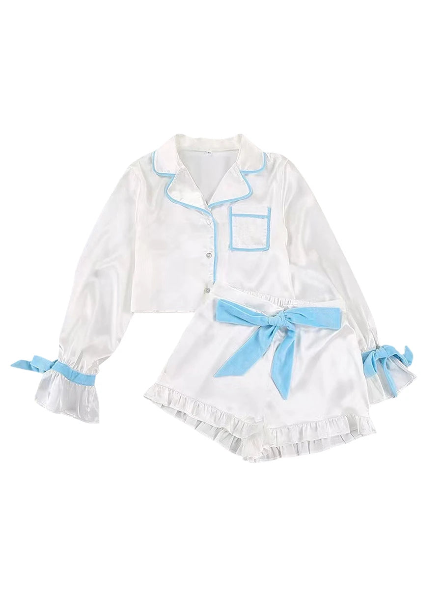 Women’s Satin Pajama Set