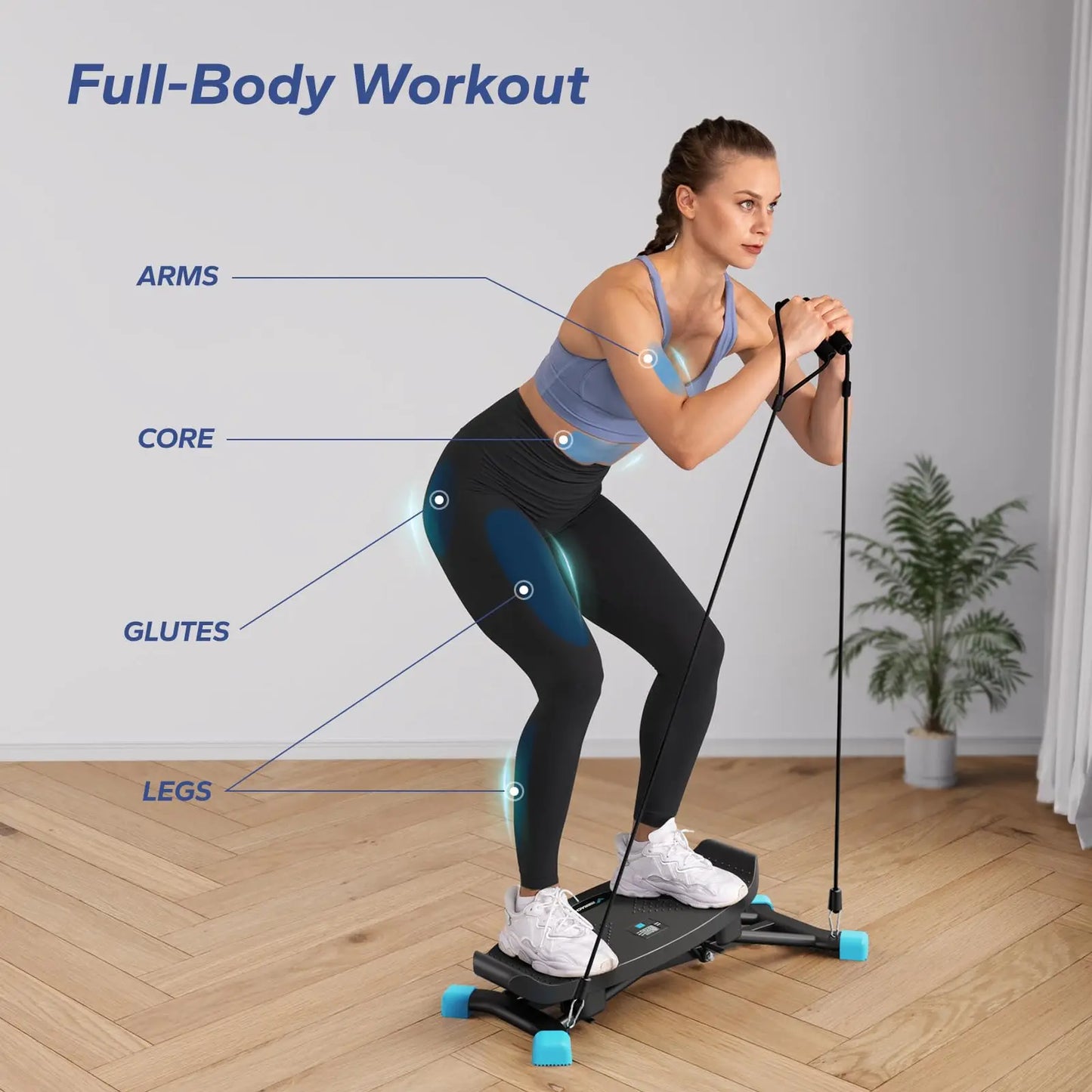 Leg Exercise Cardio Fitness Machine For Full Body Aerobics