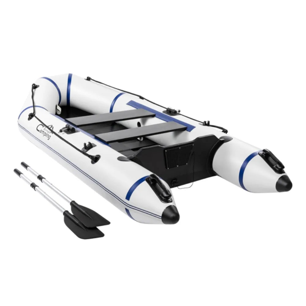 Inflatable Assault Boat 330kg Capacity Double Rowing Boat