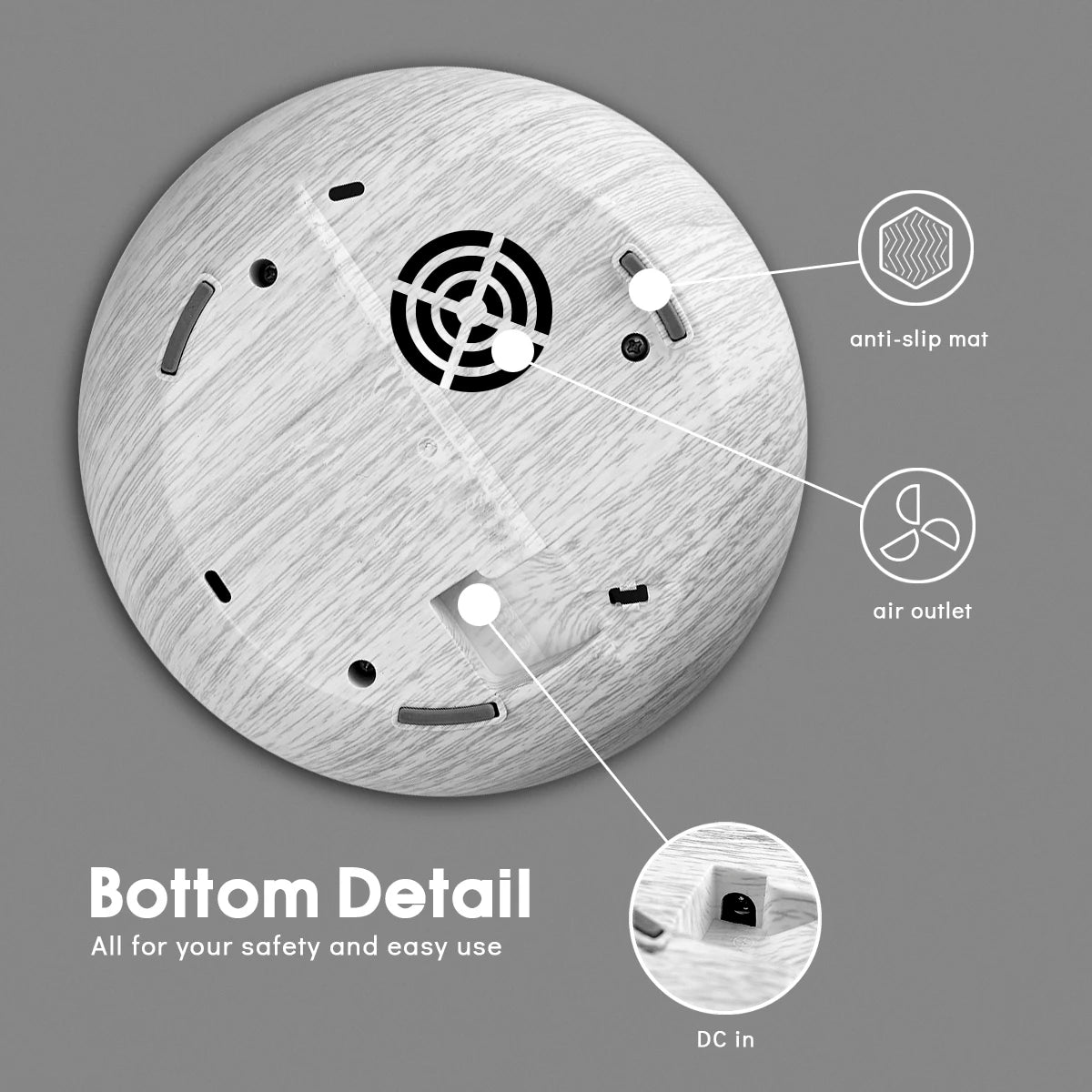 Essential Oil Humidifier Aromatherapy Vaporizer For Home Use