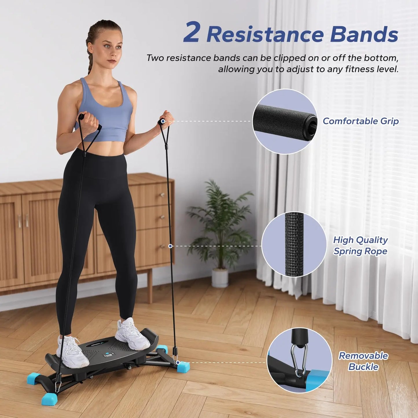 Leg Exercise Cardio Fitness Machine For Full Body Aerobics
