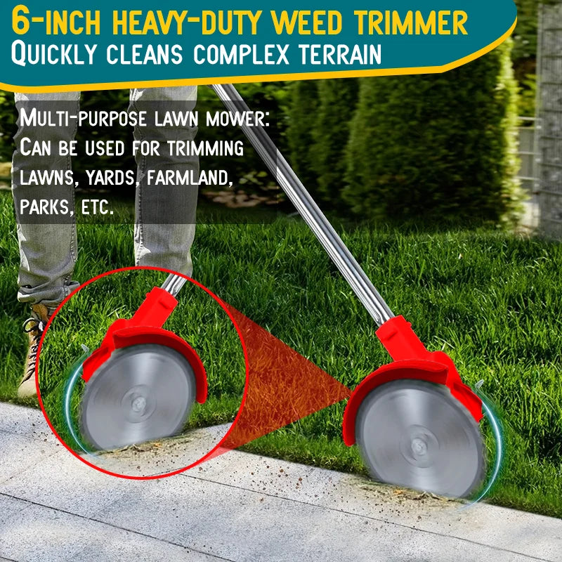 Cordless Weed Eater Trimmer for Courtyards and Gardens