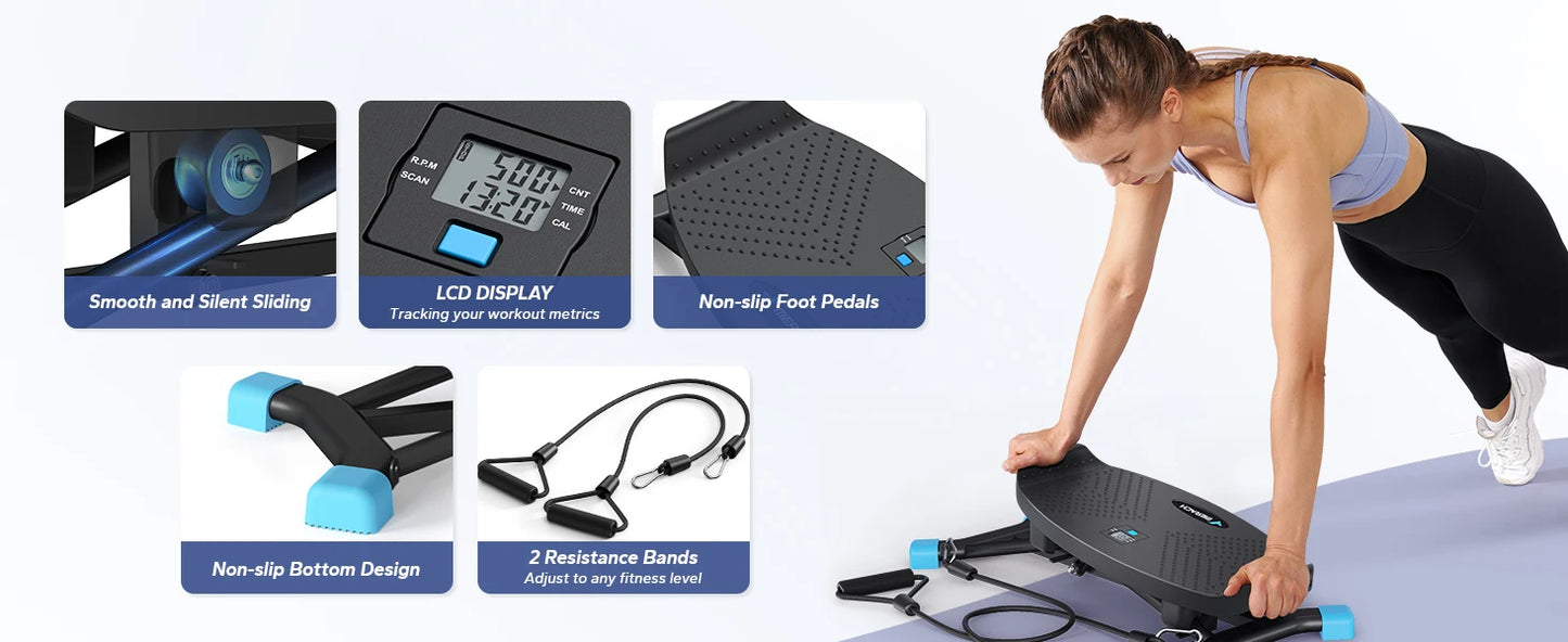 Leg Exercise Cardio Fitness Machine For Full Body Aerobics