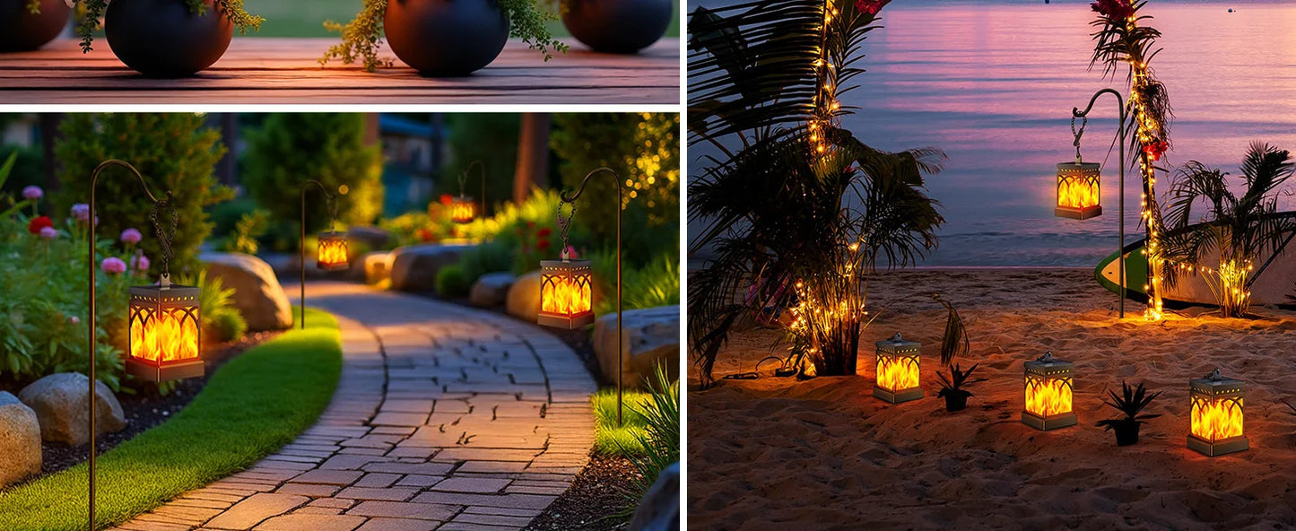 Outdoor Solar Lanterns Waterproof LED TLL059B Auto On