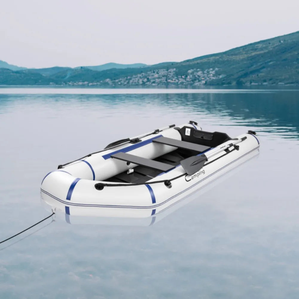 Inflatable Assault Boat 330kg Capacity Double Rowing Boat
