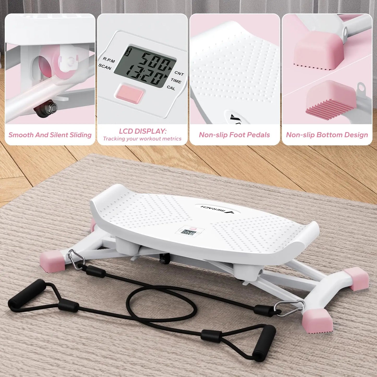 Leg Exercise Cardio Fitness Machine For Full Body Aerobics