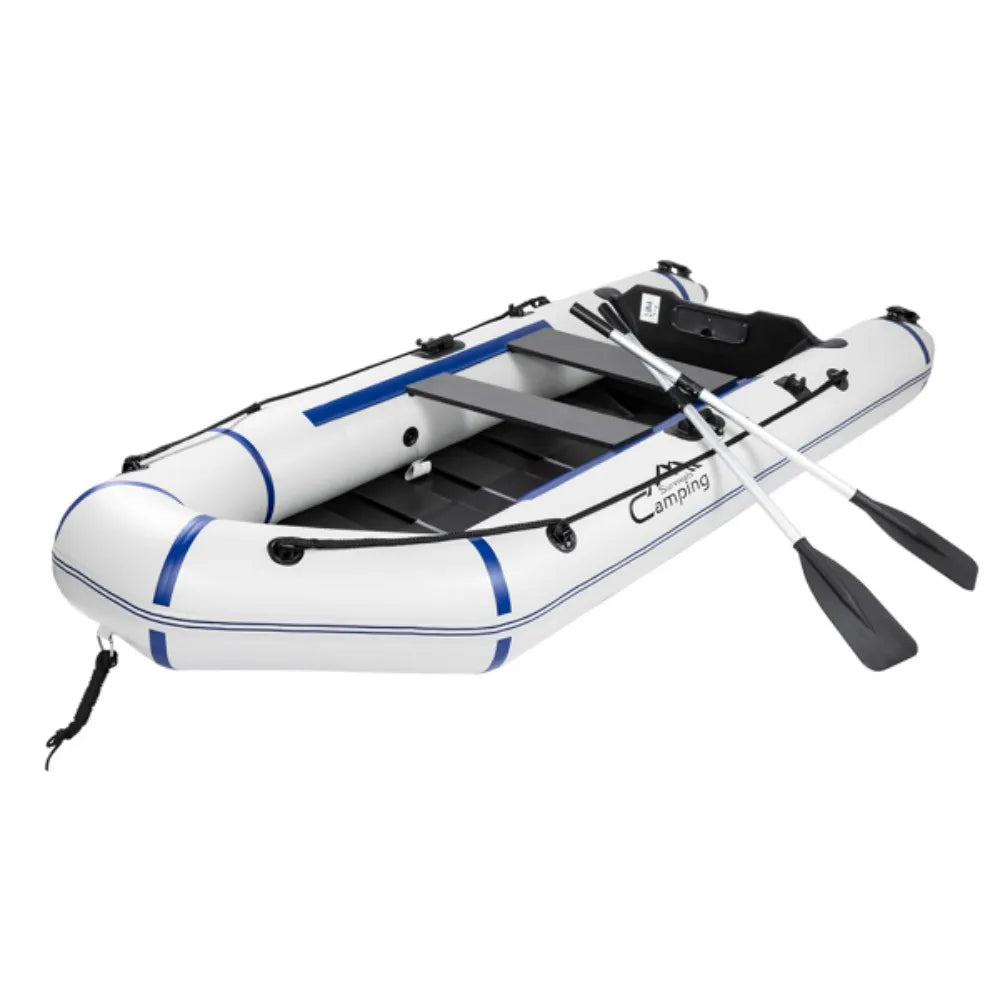 Inflatable Assault Boat 330kg Capacity Double Rowing Boat
