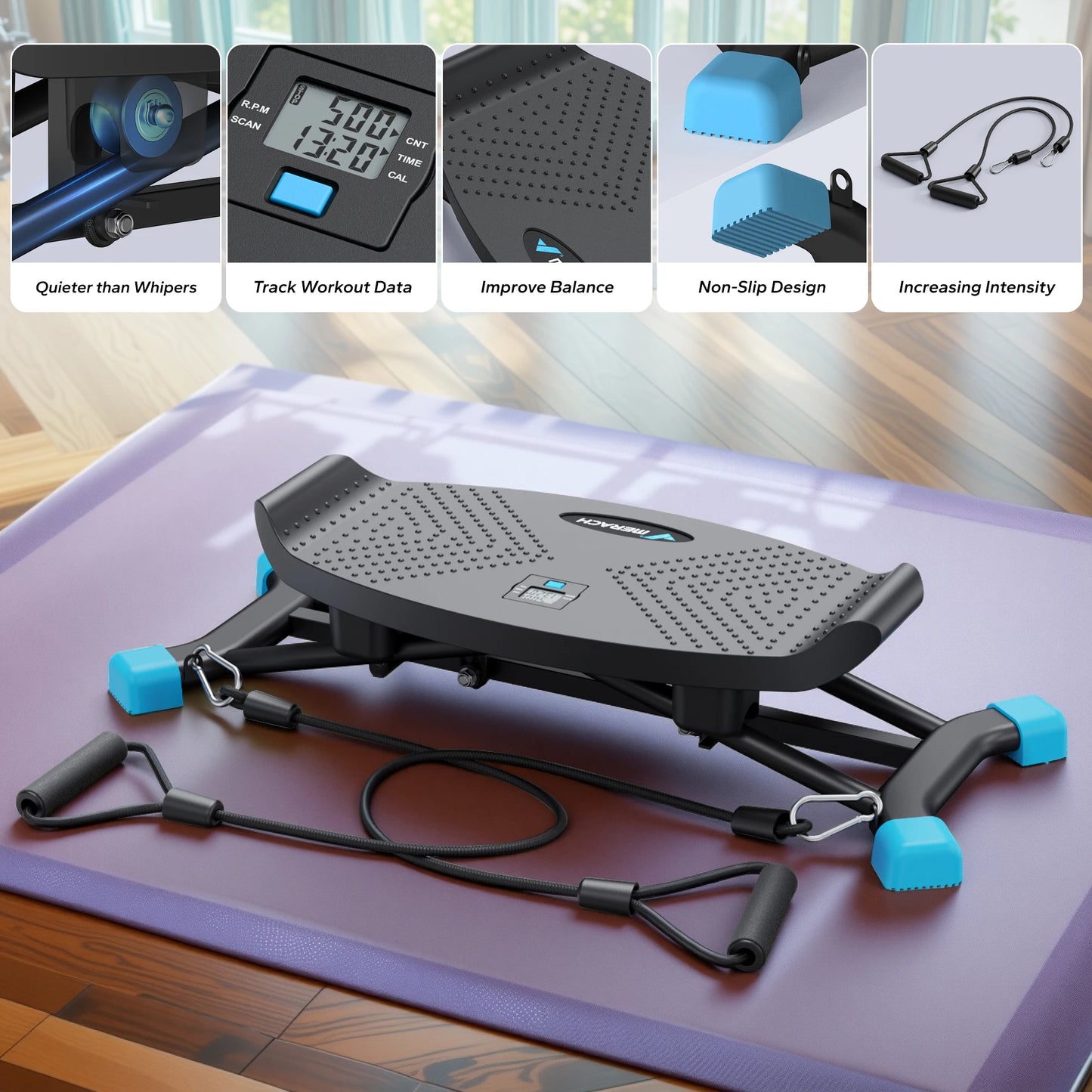 Leg Exercise Cardio Fitness Machine For Full Body Aerobics