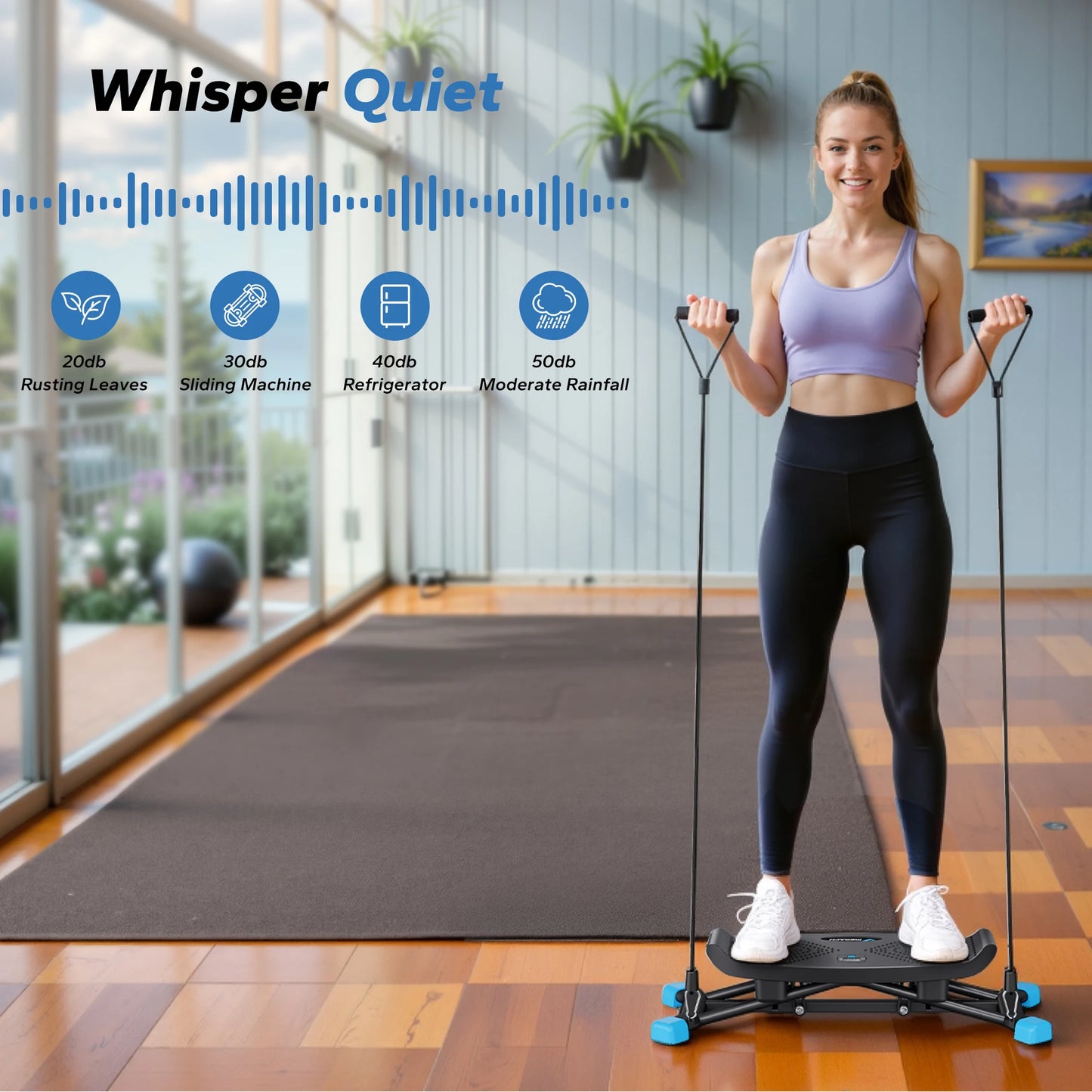 Leg Exercise Cardio Fitness Machine For Full Body Aerobics