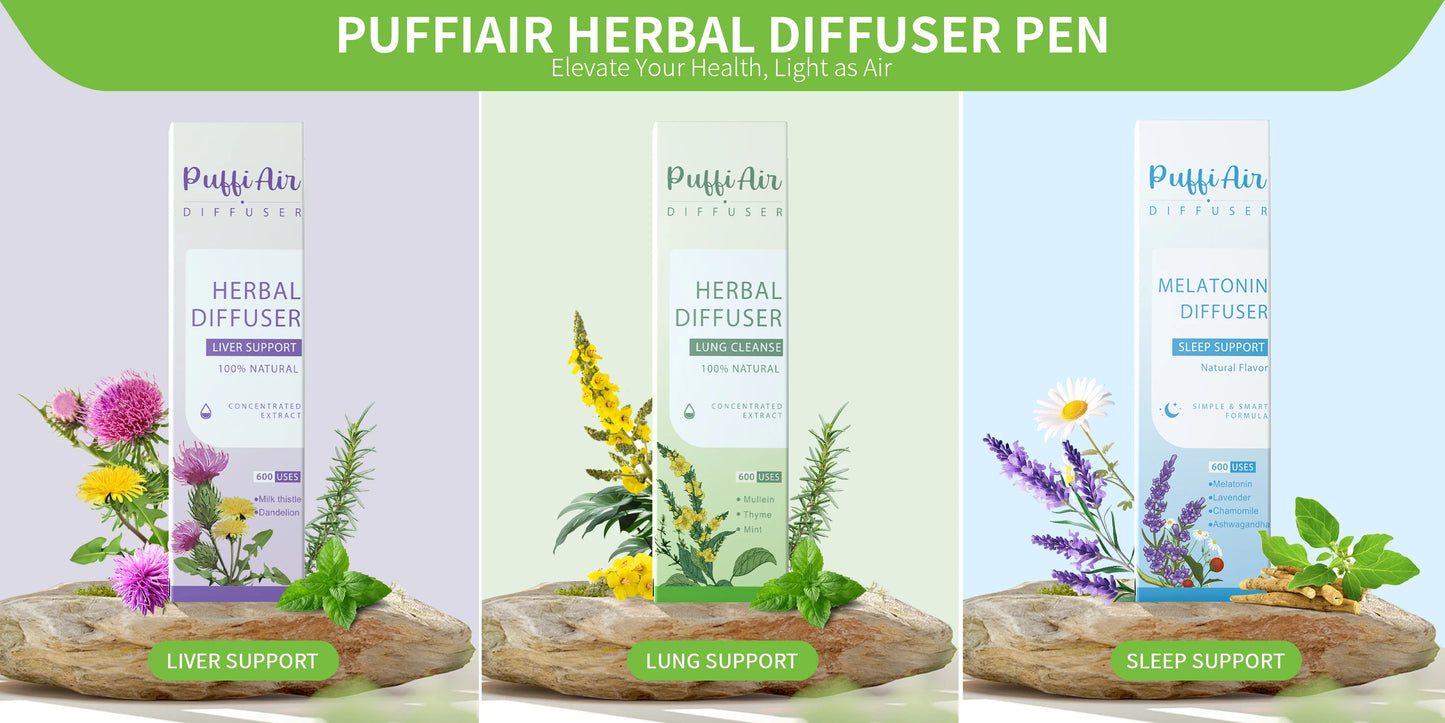 Natural Lung Cleansing Aromatherapy Diffuser For Easier Breathing