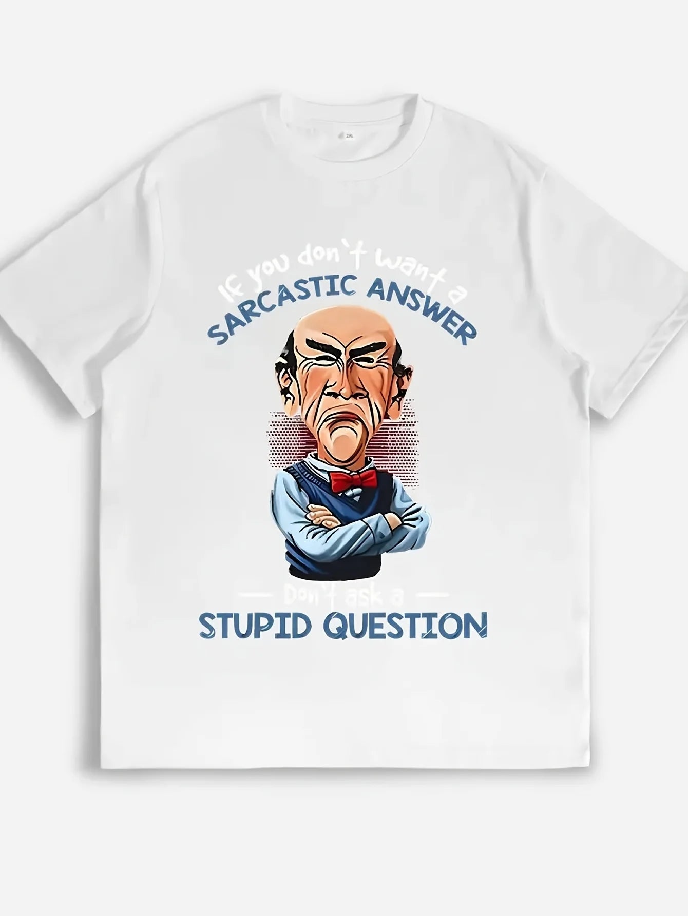 Mens I Dont Know The Answer Graphic Tee Short Sleeve