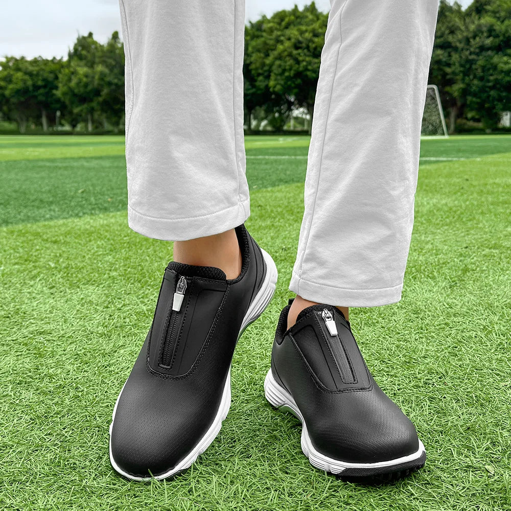 Men Golf Shoes Professional Performance Outdoor Footwear With Rubber Outsole
