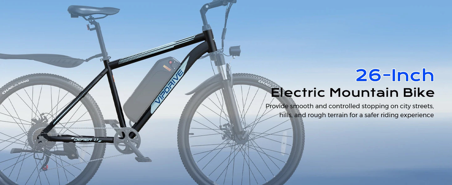 VIPDRIVE Defier 1.1 Electric Bike 750W Peak Motor Pro