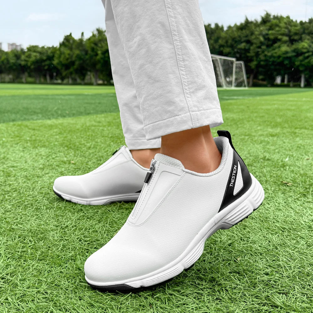 Men Golf Shoes Professional Performance Outdoor Footwear With Rubber Outsole