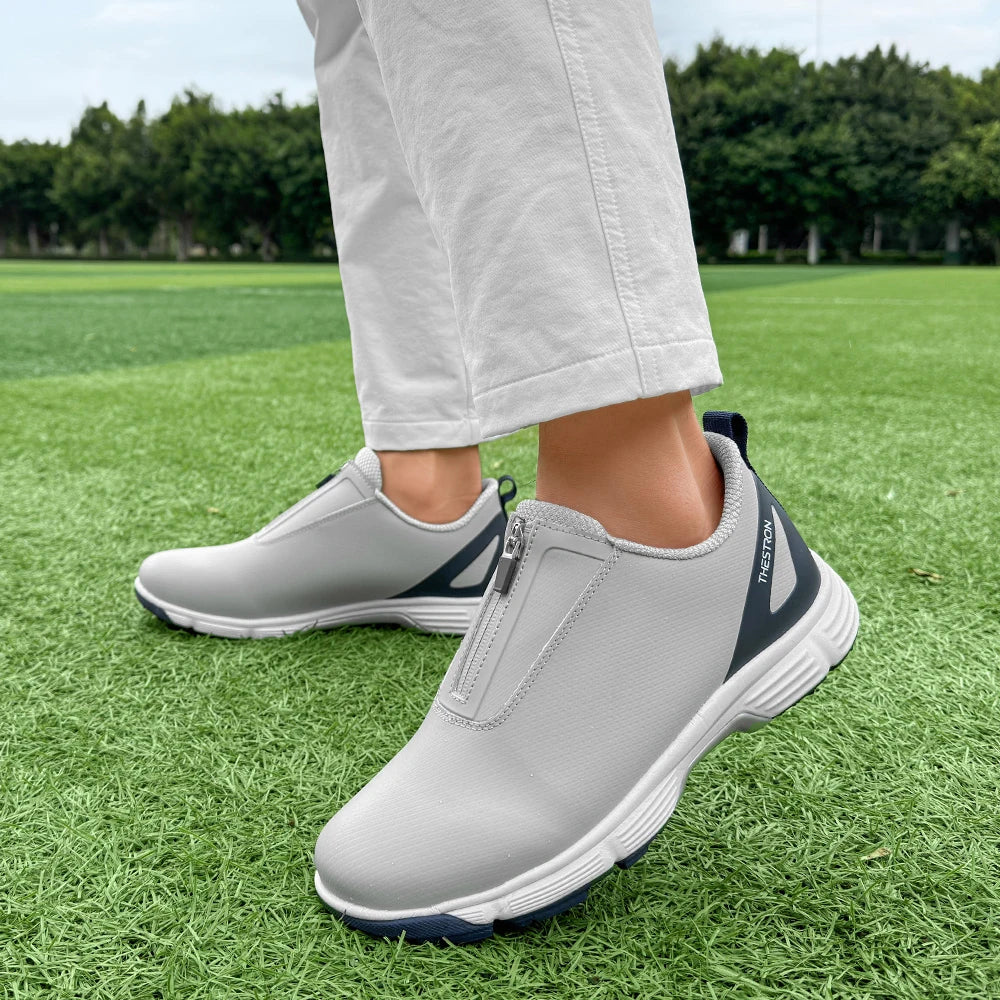 Men Golf Shoes Professional Performance Outdoor Footwear With Rubber Outsole