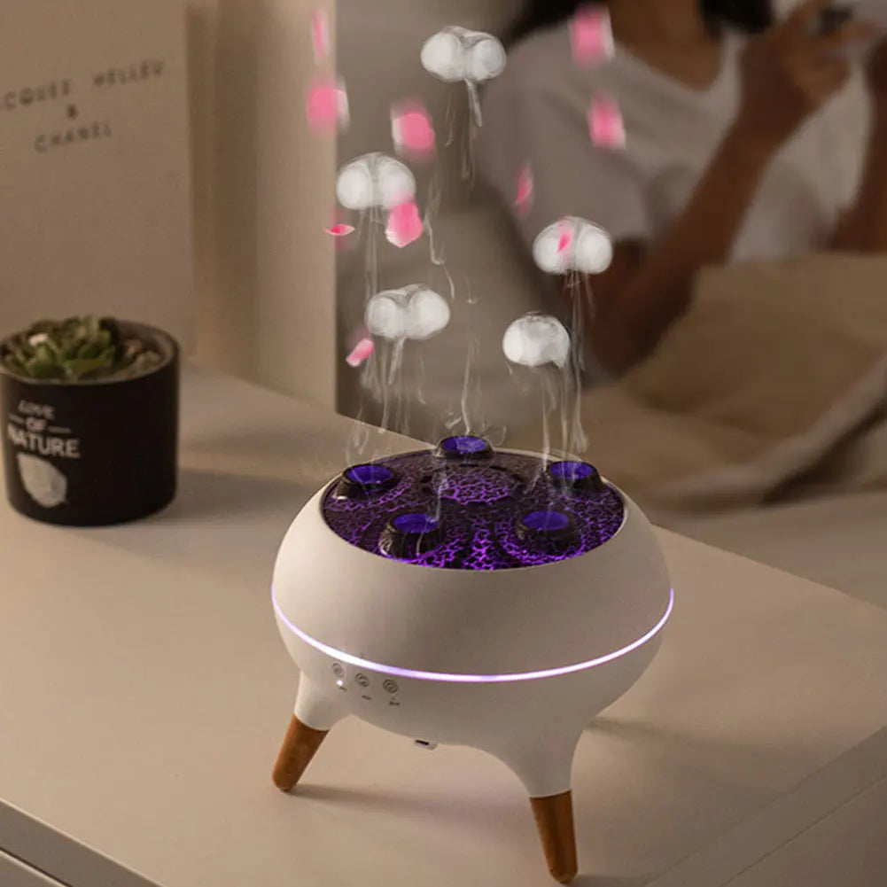 Jellyfish Air Humidifier Essential Oil Diffuser Mist