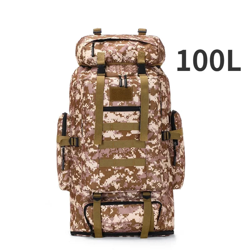 Mountaineering Backpack Softback Large Unisex Tactical Bag