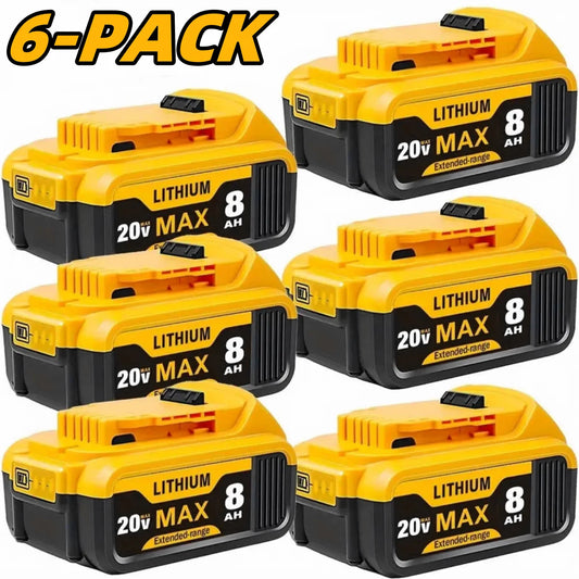 Dewalt 20V 8000mAh Lithium Ion Replacement Battery