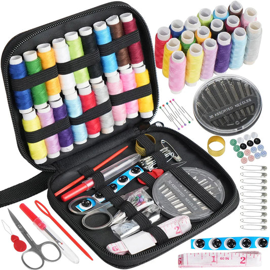 Canvas Sewing Kit Portable Mini Travel Repair Essentials