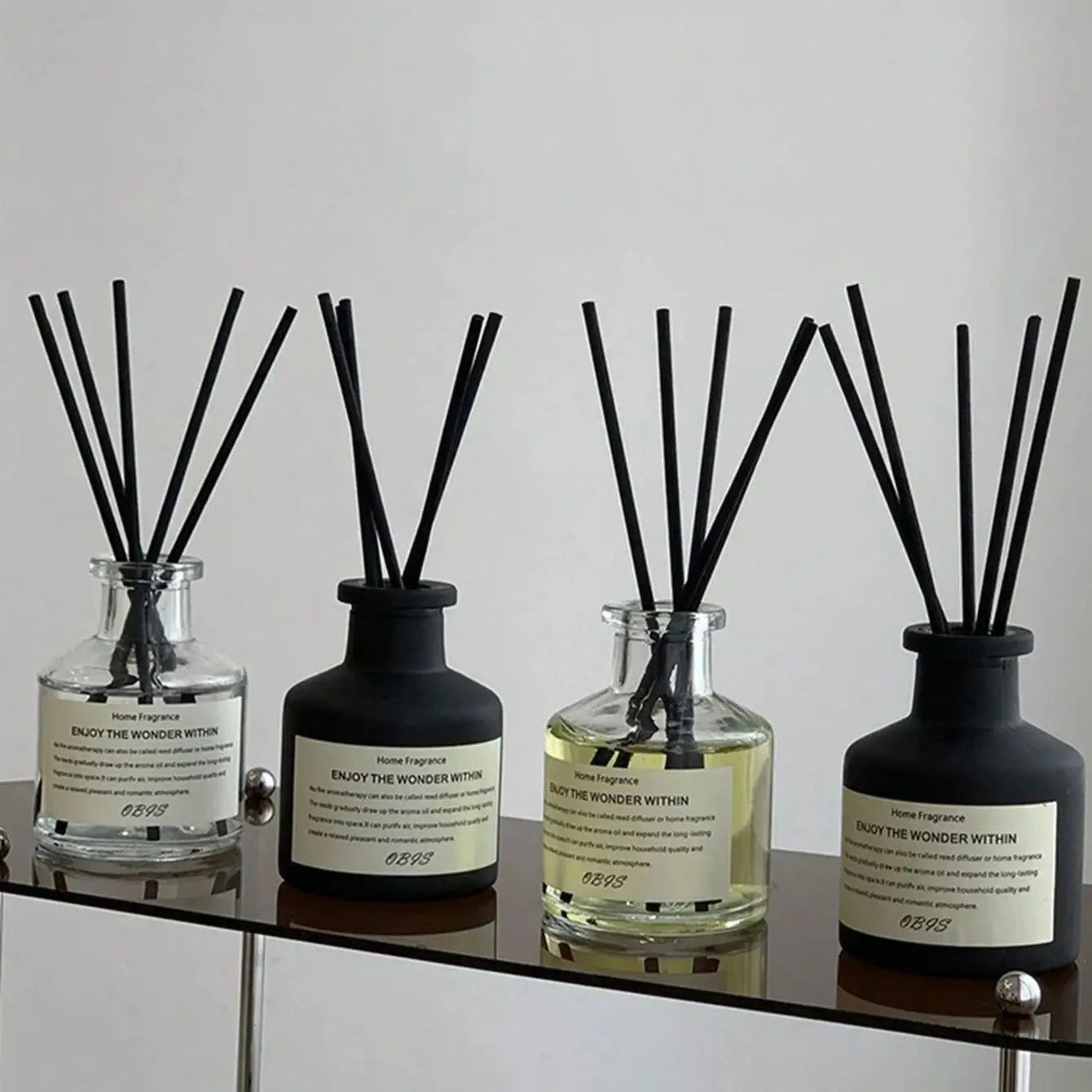 Fragrance Oil With Reed Diffuser Stick Home Room Air Freshener